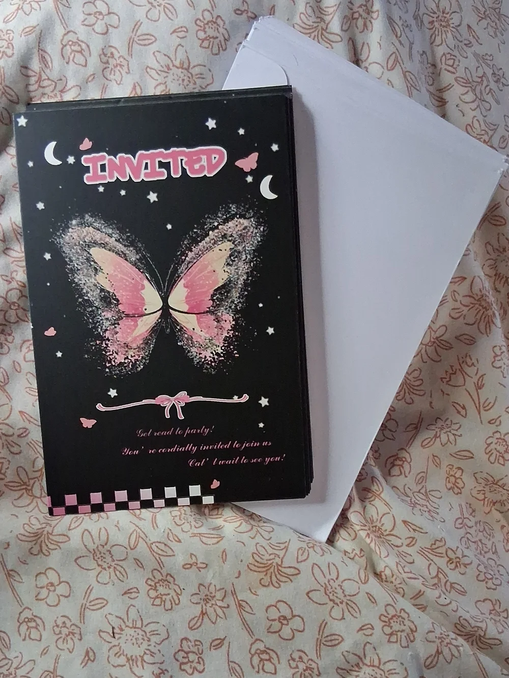 New!  Butterfly Party Invitations